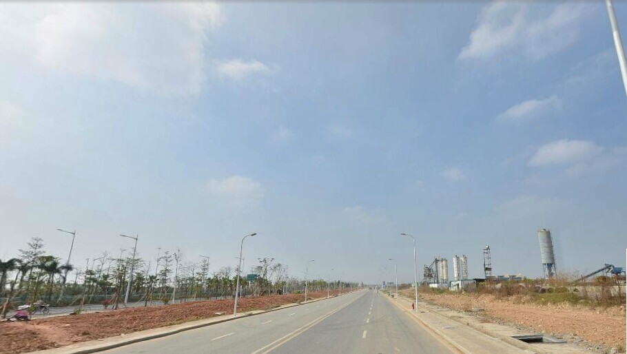 Municipal road construction